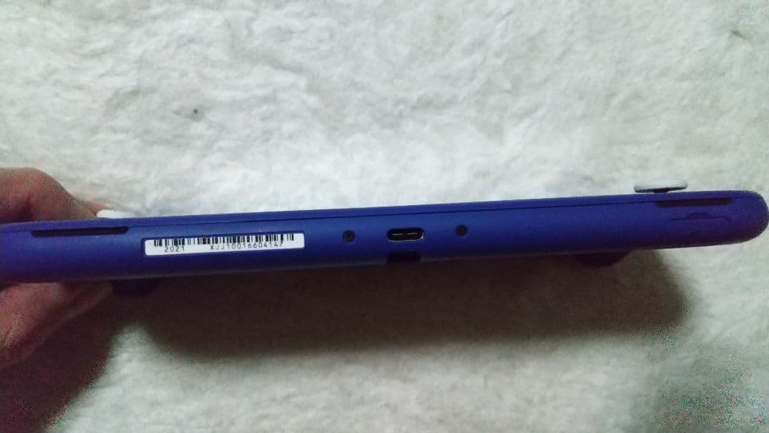 ジャンク 通電 Nintendo Switch Lite ブルー 本体