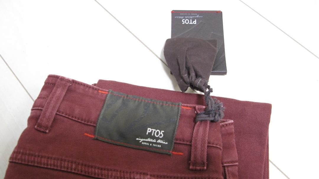 未使用品 PT05 WORK ガーメントダイ コットン ストレッチ パンツ31