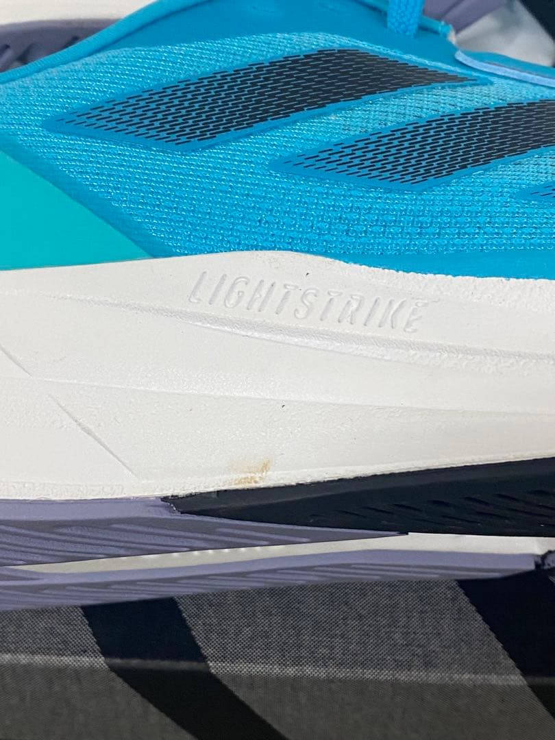 新品adidas ADIZERO DURAMO SPEED M 27.0cm 青