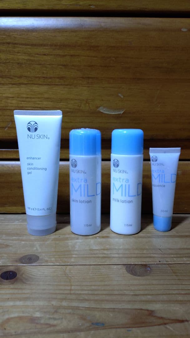 未開封有】ニュースキン エクストラマイルド3点セット＆エンハンサー