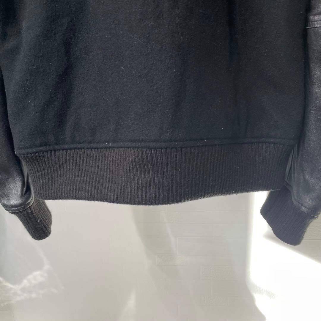 URBAN RESEARCH iD メルトン/UKラムレザー スタジャン