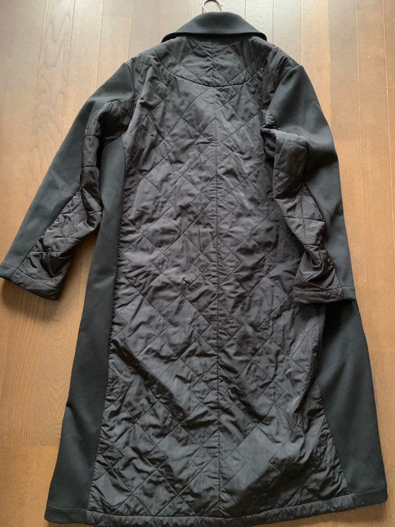 2024AW CABANE de ZUCCA カバンドズッカ ロングコート　黒