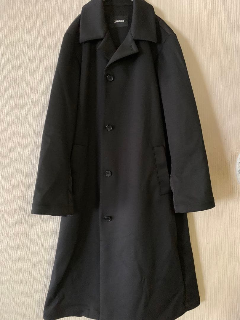 2024AW CABANE de ZUCCA カバンドズッカ ロングコート　黒