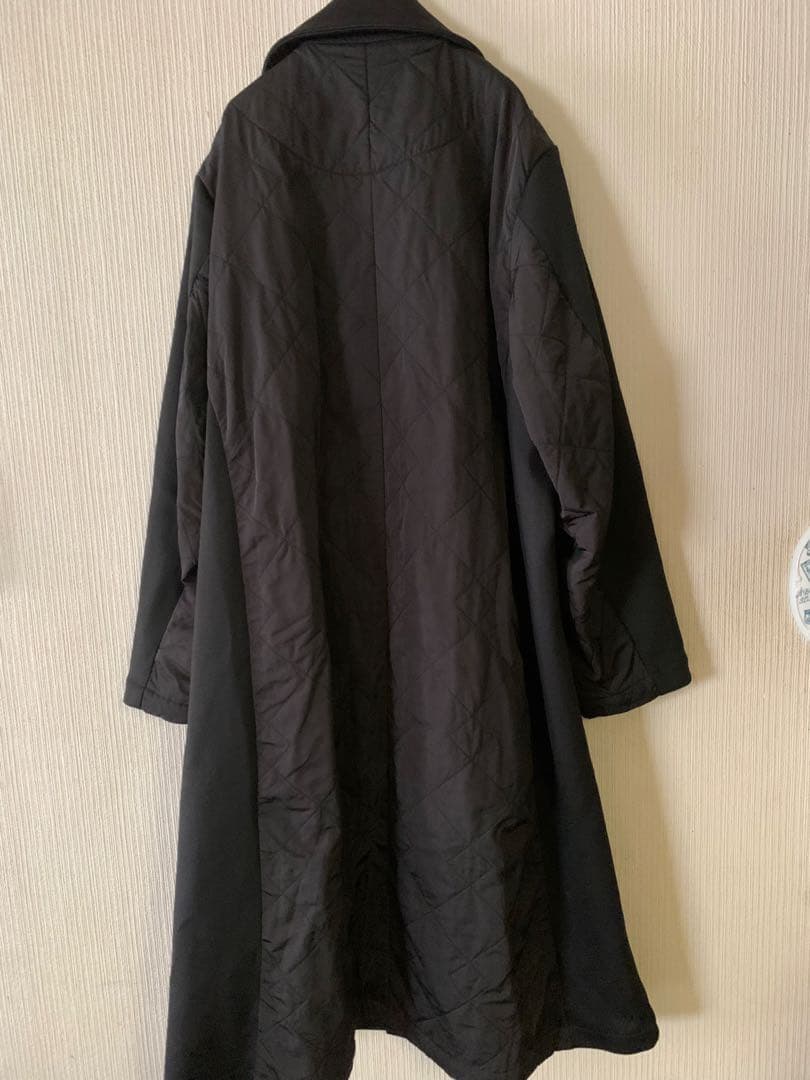 2024AW CABANE de ZUCCA カバンドズッカ ロングコート　黒