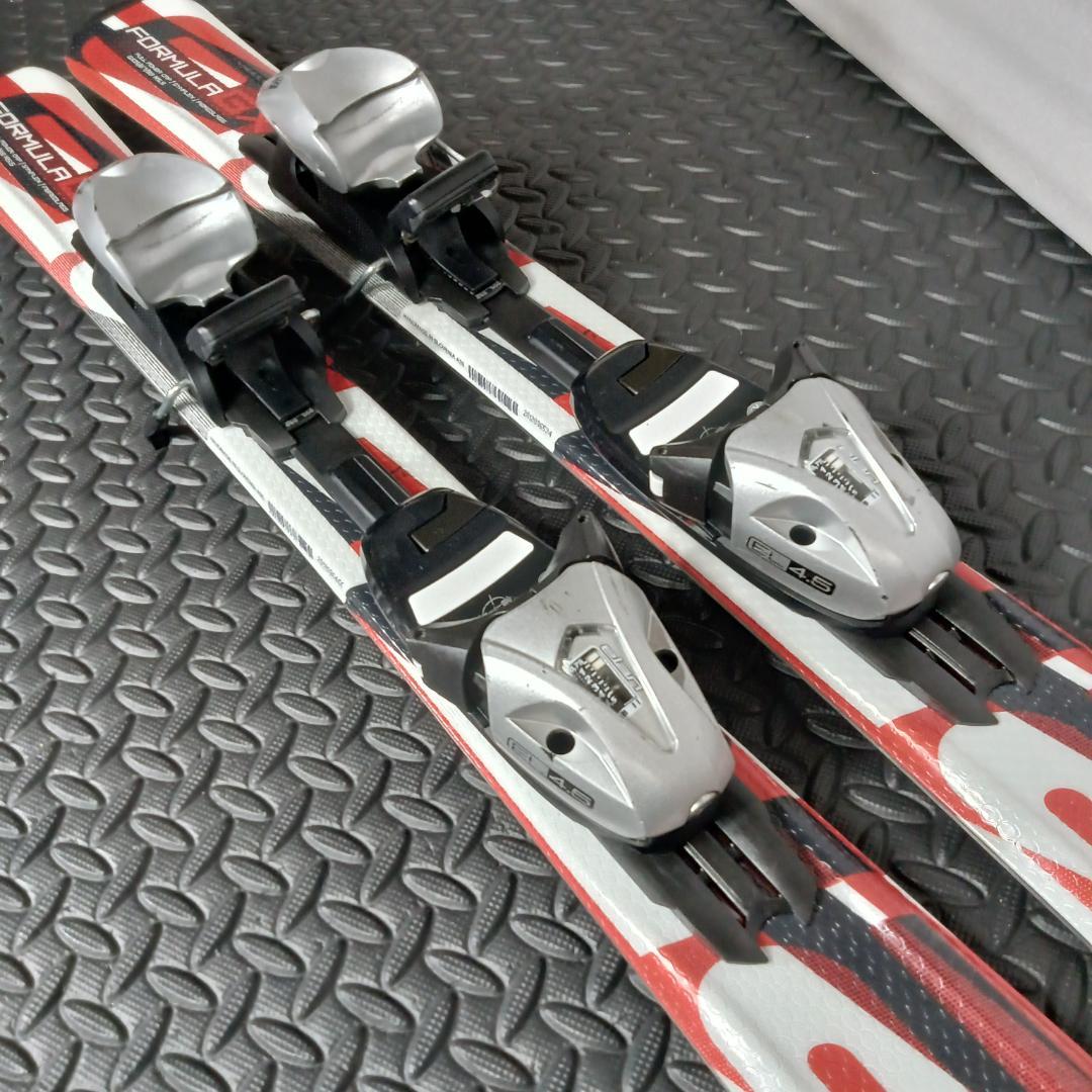 100cm】未使用 エラン ELAN ジュニアスキー板 と中古ビィンディング