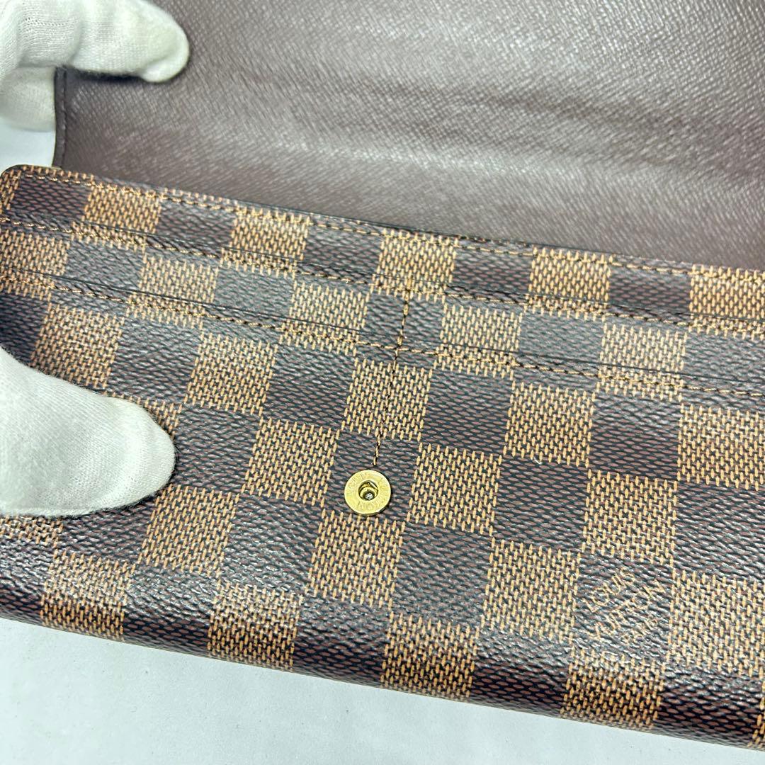 LOUIS VUITTON　ヴィトン　ダミエ　ポルトフォイユ・サラ　N63209