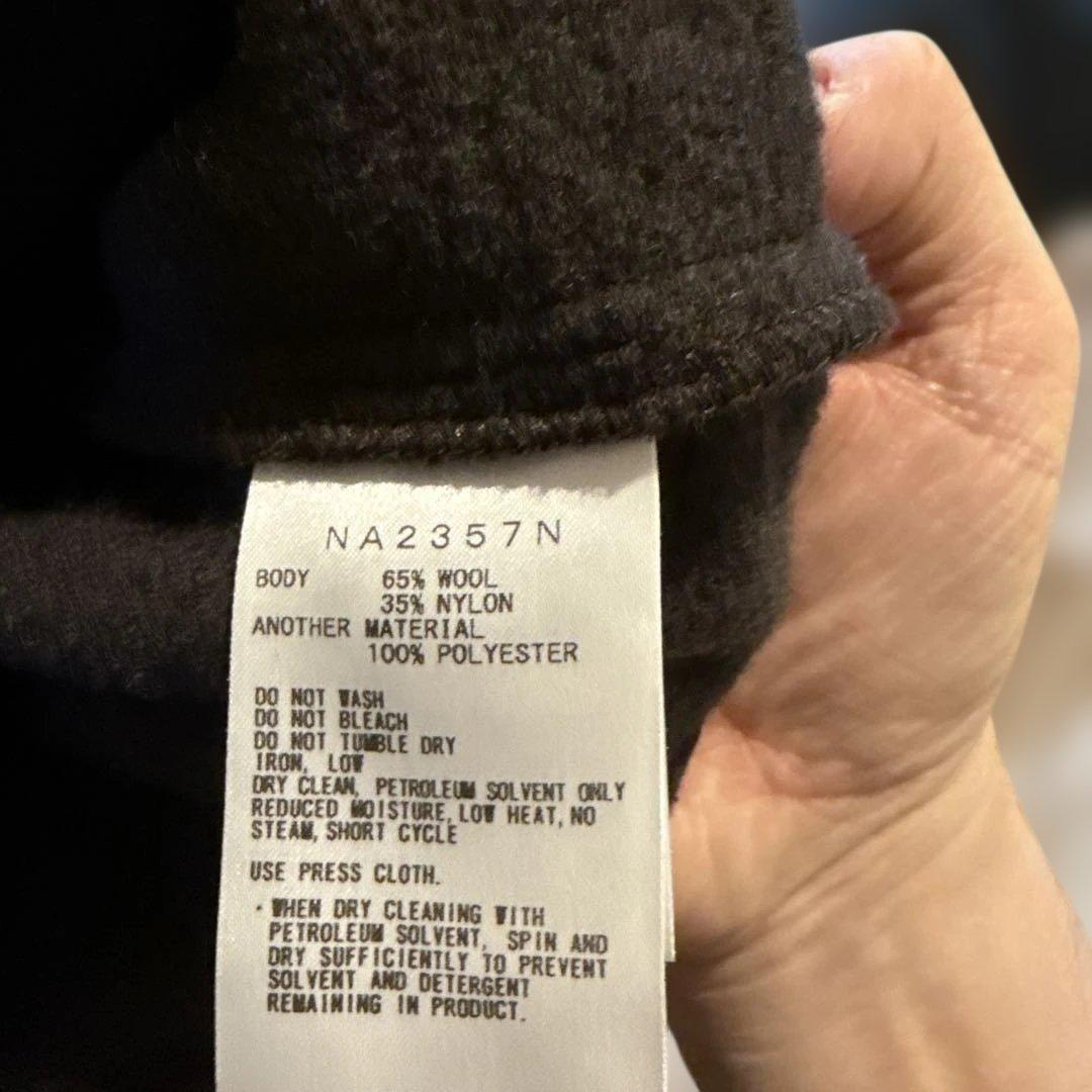 ノースフェイスパープルレーベル　茶スウェット M