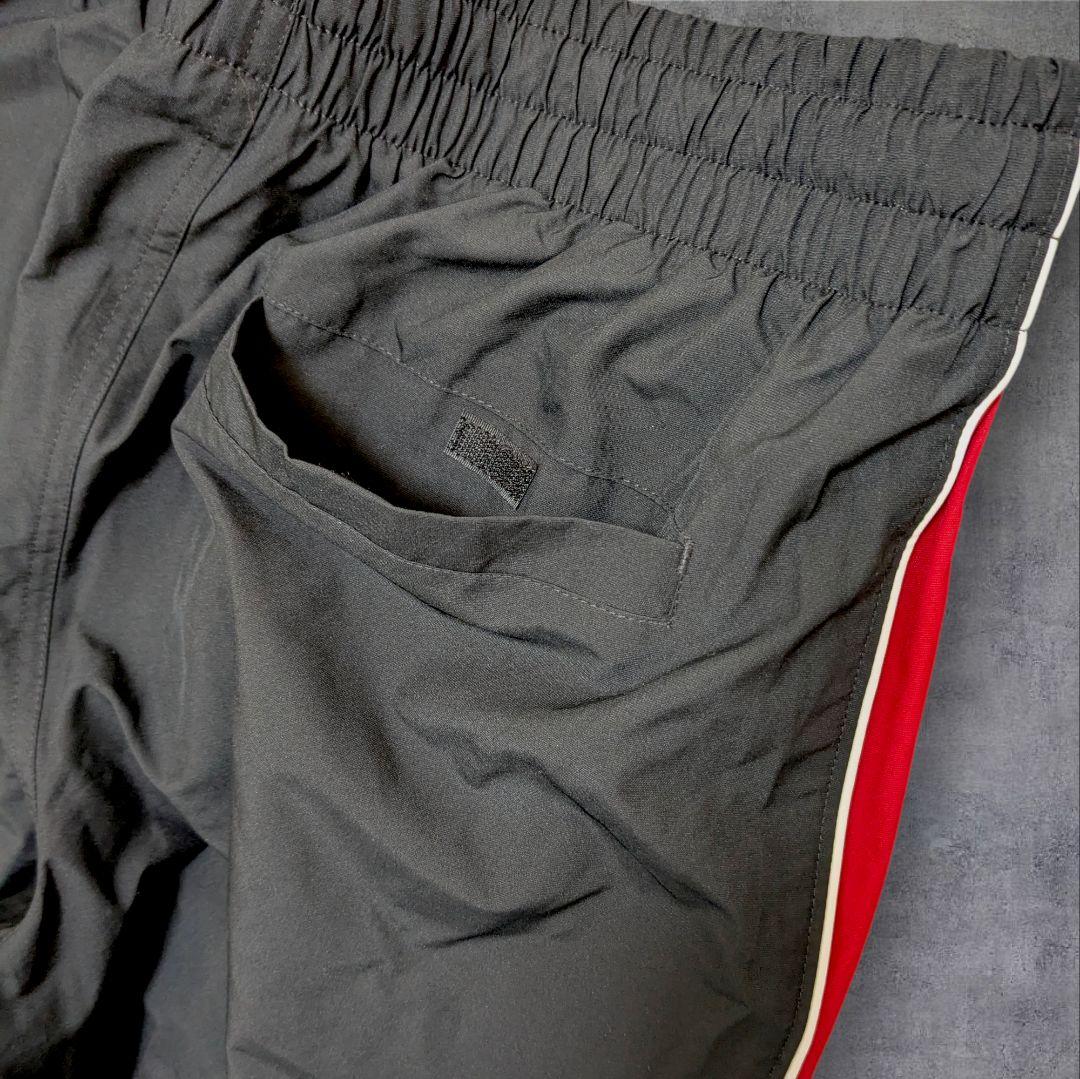 00s Nike ナイロン セットアップ ブラック ドローコード y2k 短丈