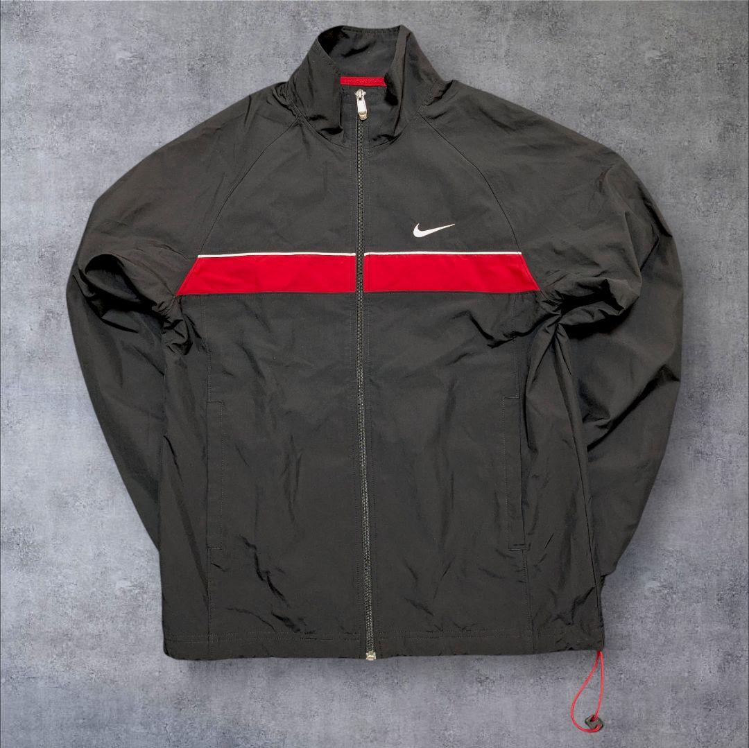 00s Nike ナイロン セットアップ ブラック ドローコード y2k 短丈