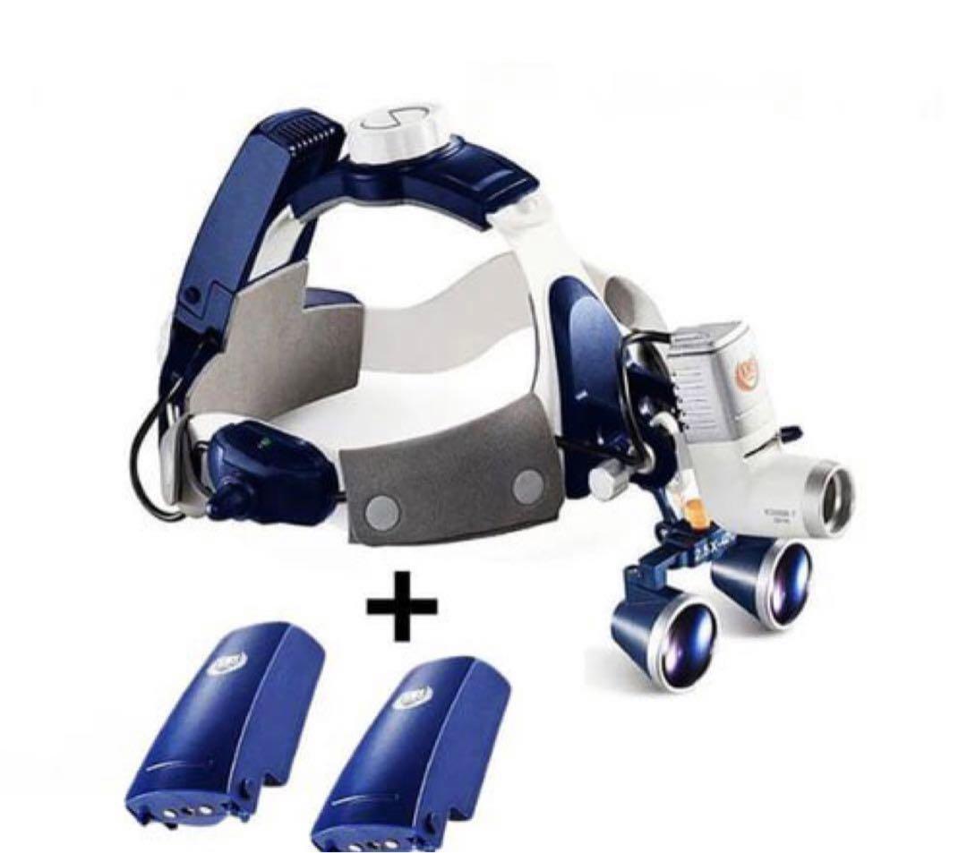 レンズと 80,000 ルーメンのライト付きV1 Pro MAX 拡大鏡