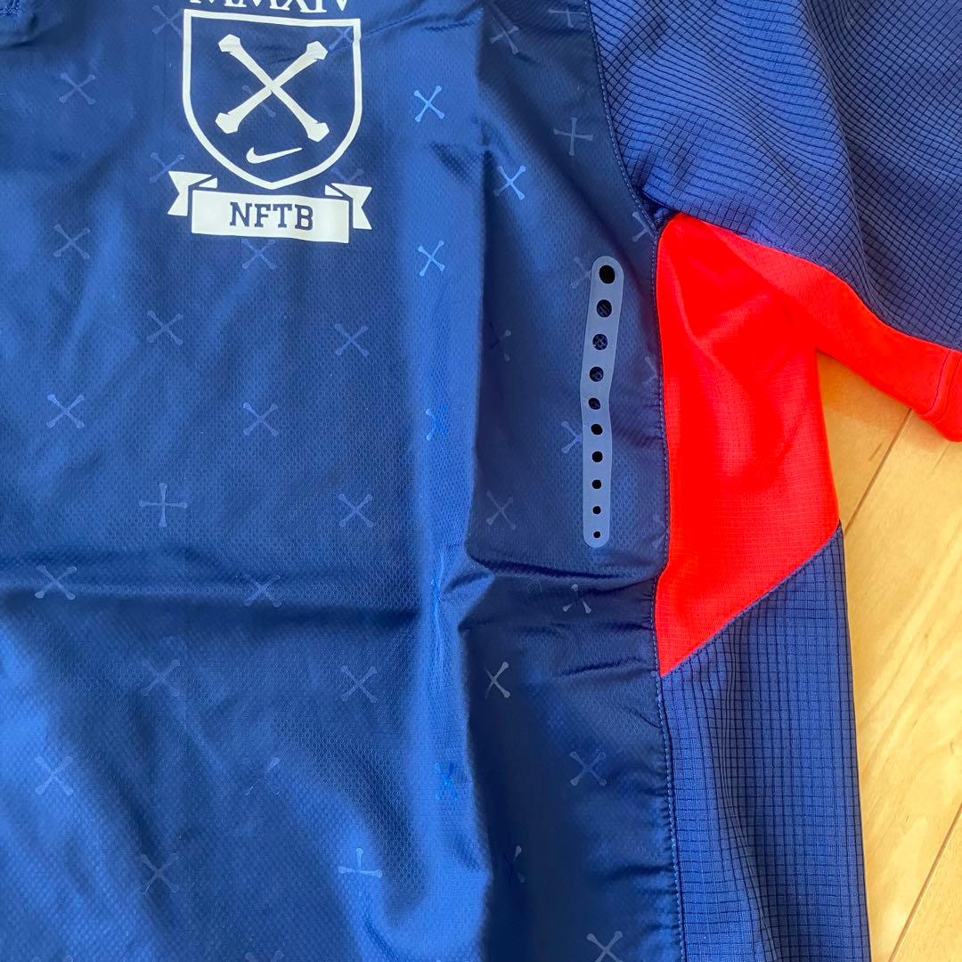 極美品希少人気カラーNIKEナイキ NFTBプラクティスシャツセットアップ上下