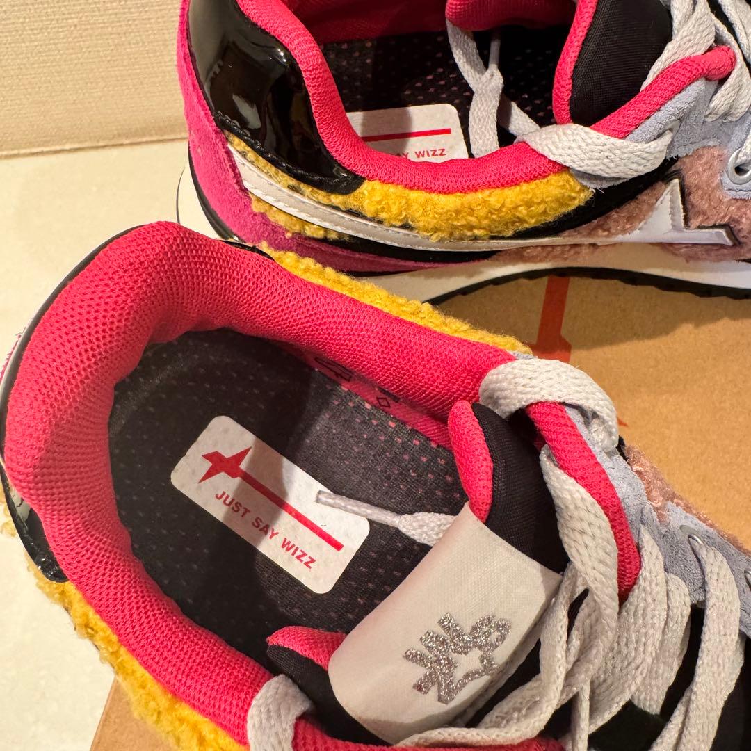 EU37 新品箱付き　W6YZ ウィズ YAK-W カラフル 厚底スニーカー