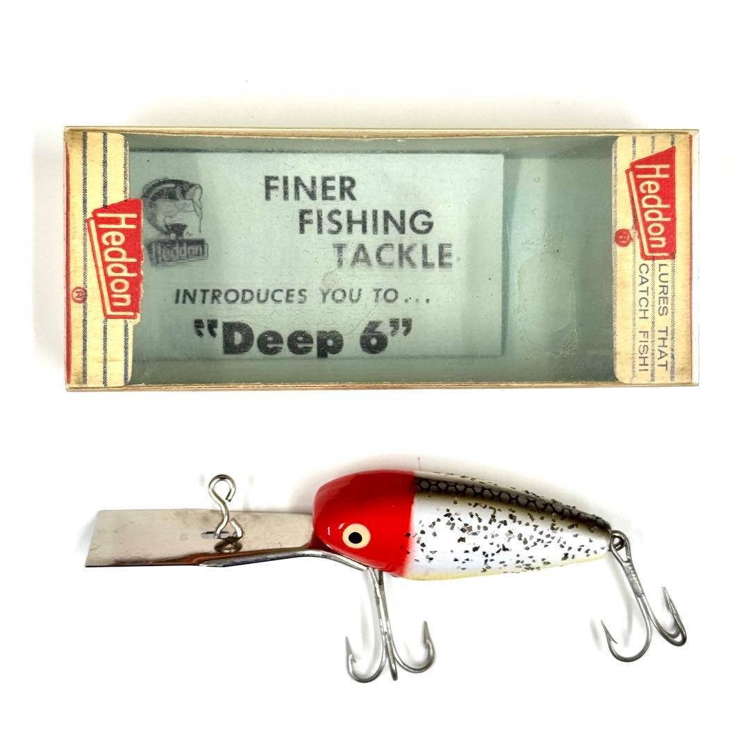 オールド ヘドン【未使用】ディープ6 Heddon Deep6 クランクベイト