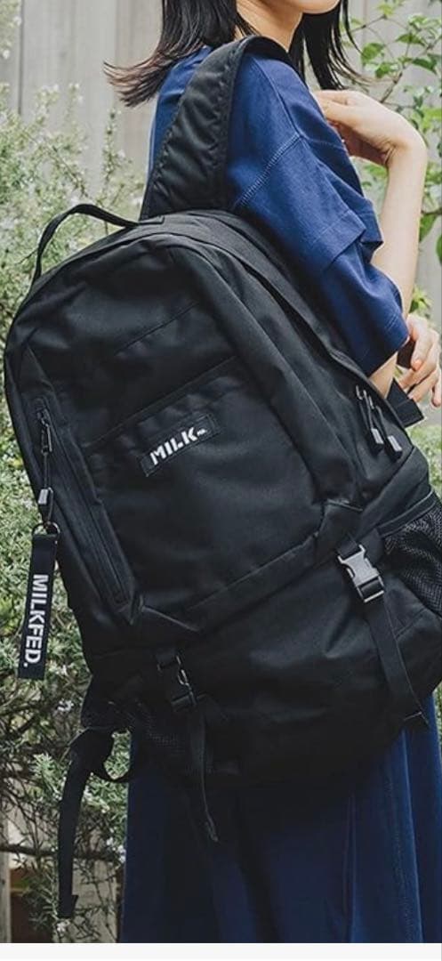 12月15日までSALE美品　MILKFED. 大容量　ブラックリュック
