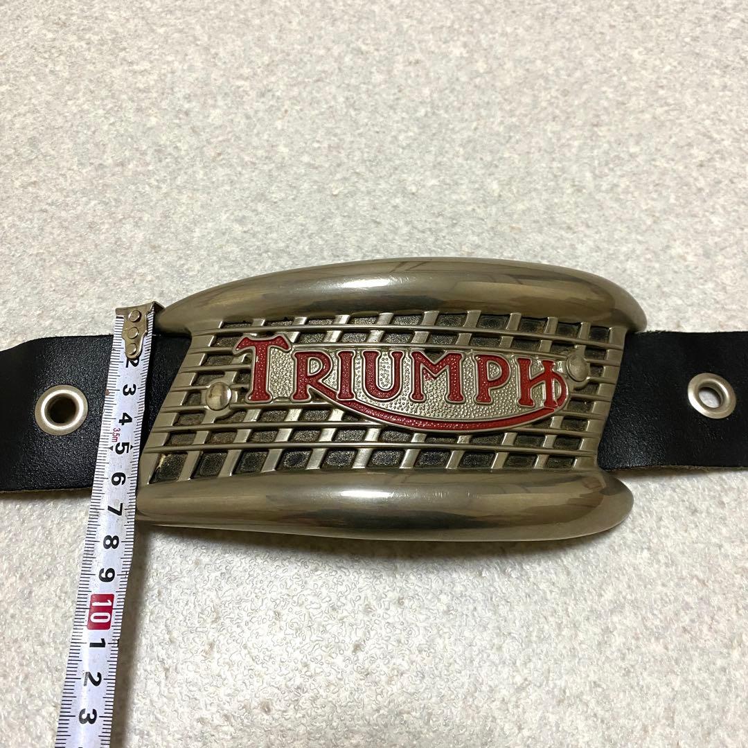 トライアンフ【TRIUMPH】★希少★タンクエンブレム　ベルト