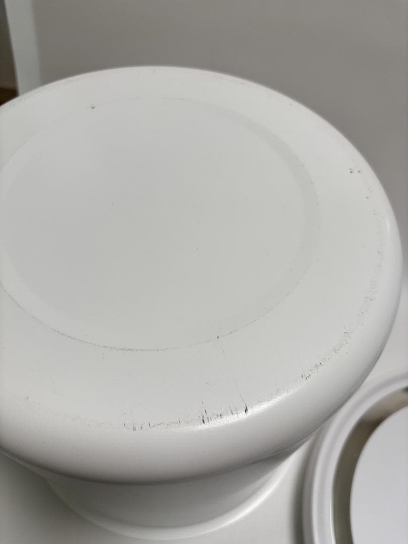 OoBLE 真空 食品保存容器 ホワイト ステンレス USED （3）