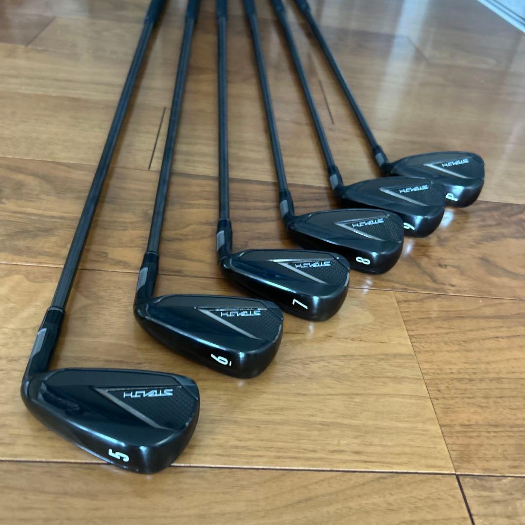 【限定品 】TaylorMadeステルス ブラック アイアン 希少 6本セット
