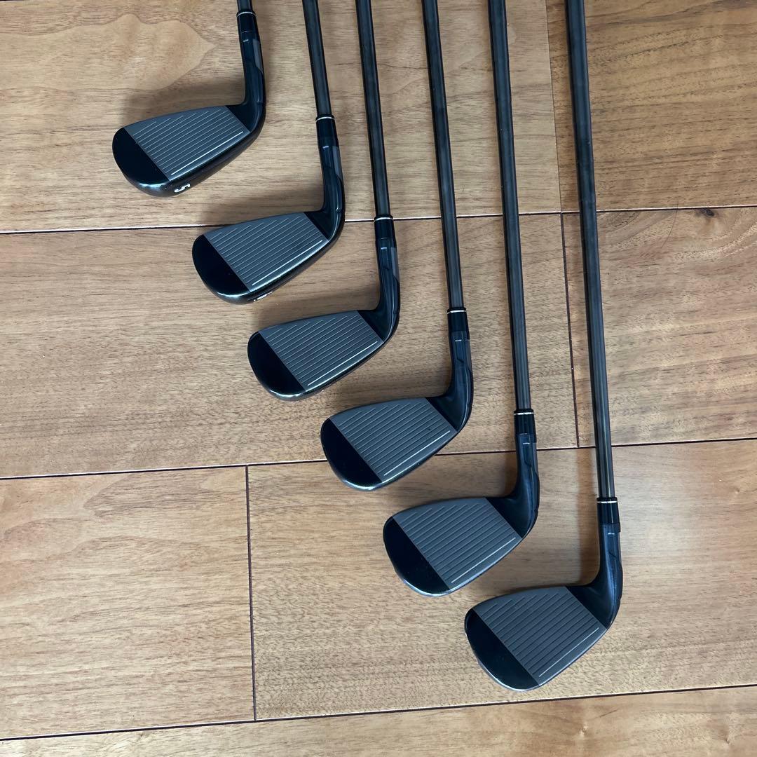 【限定品 】TaylorMadeステルス ブラック アイアン 希少 6本セット