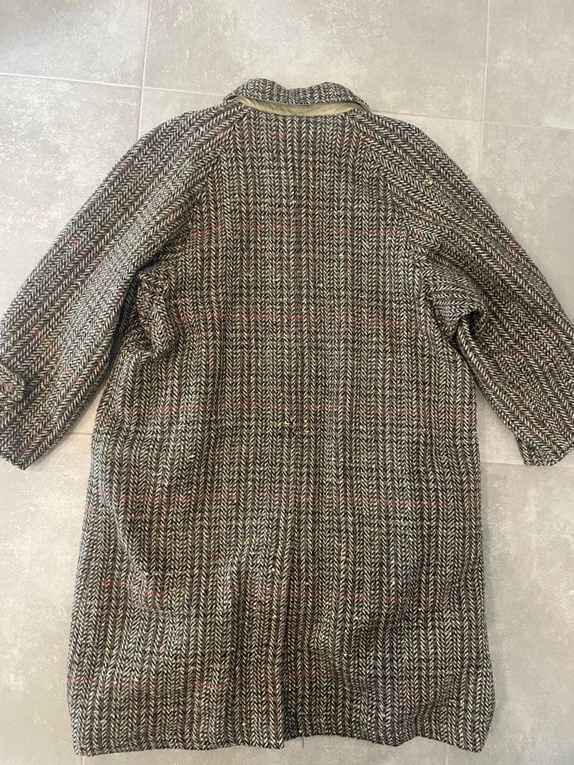 80s BONEVILLE ツイード リバーシブル C.P.companyコート - メルカリ