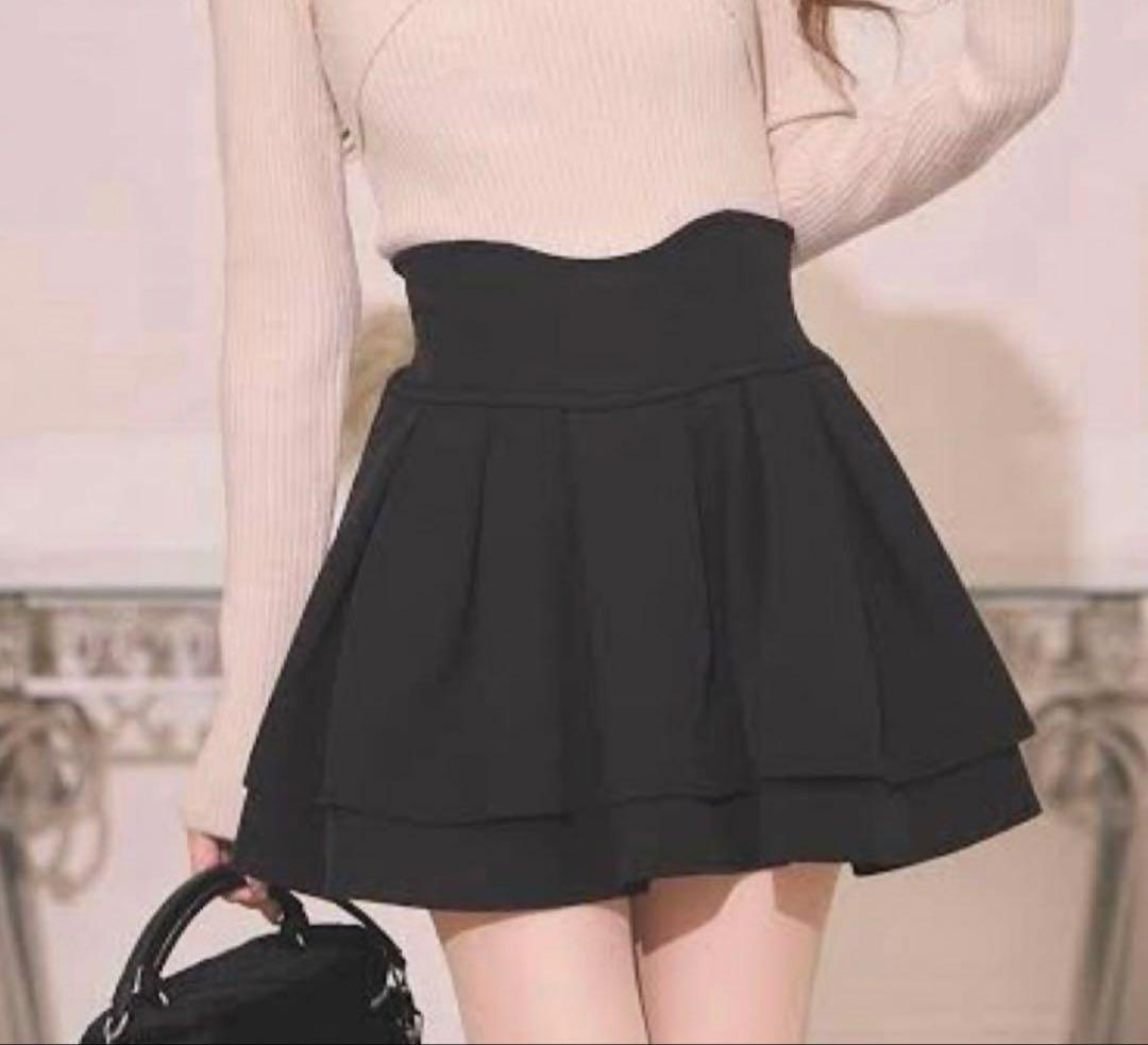 ミシェルマカロン michellMacaron 美脚スカート ブラック XXS - メルカリ