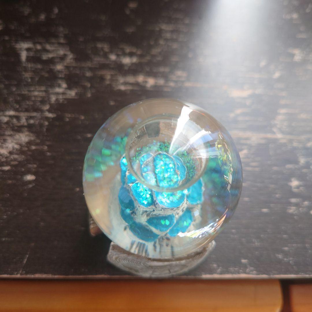 ハンドペイントガラス蓋ものオーストリアザルツブルグ