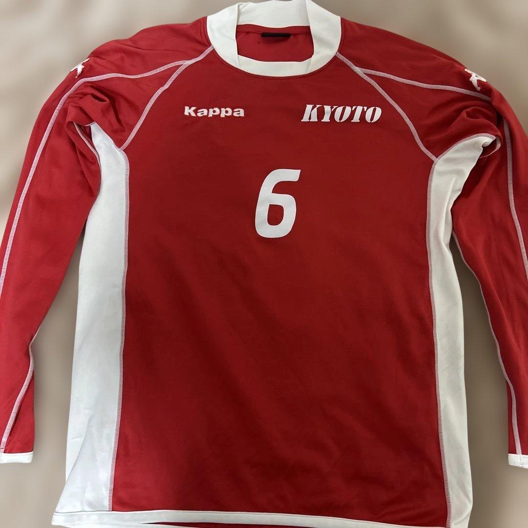 京都選抜　公式ユニ　Kappa KYOTO サッカーウェア 6番 3点セット