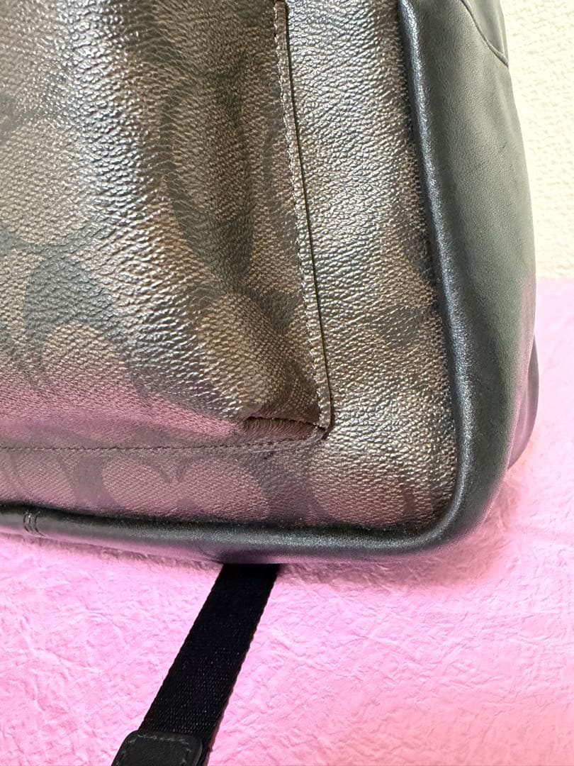 COACH コーチ F32200 シグネチャー リュック PVC