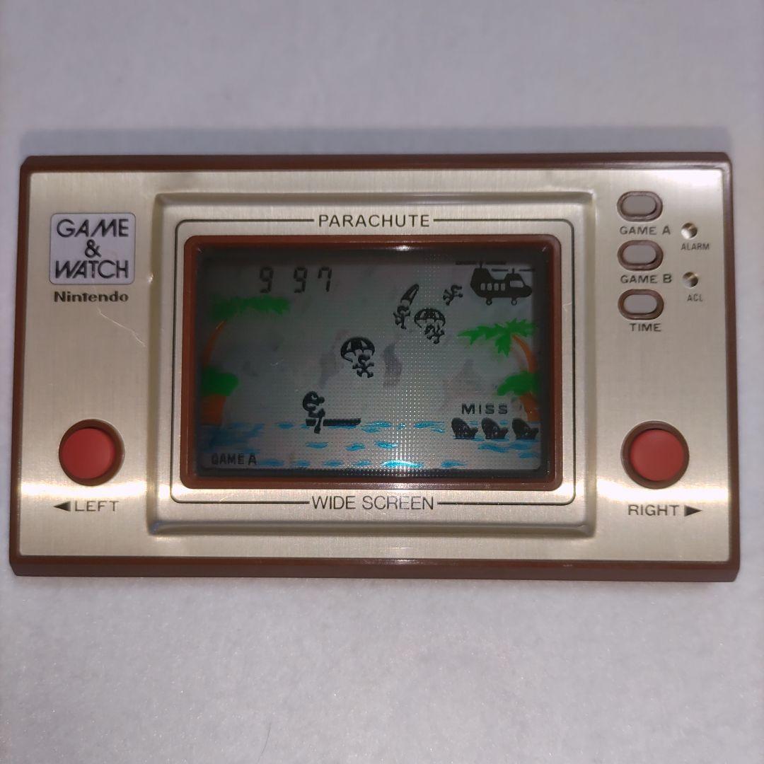 ゲーム&ウォッチ ワイドスクリーン　パラシュート