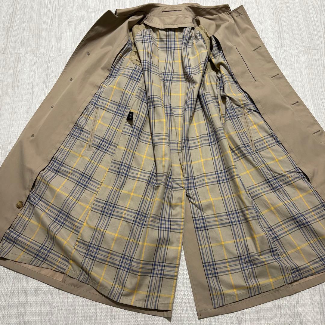 米国製 ブルックス ブラザーズ ステンカラーコート 38R ベージュ ライナー付