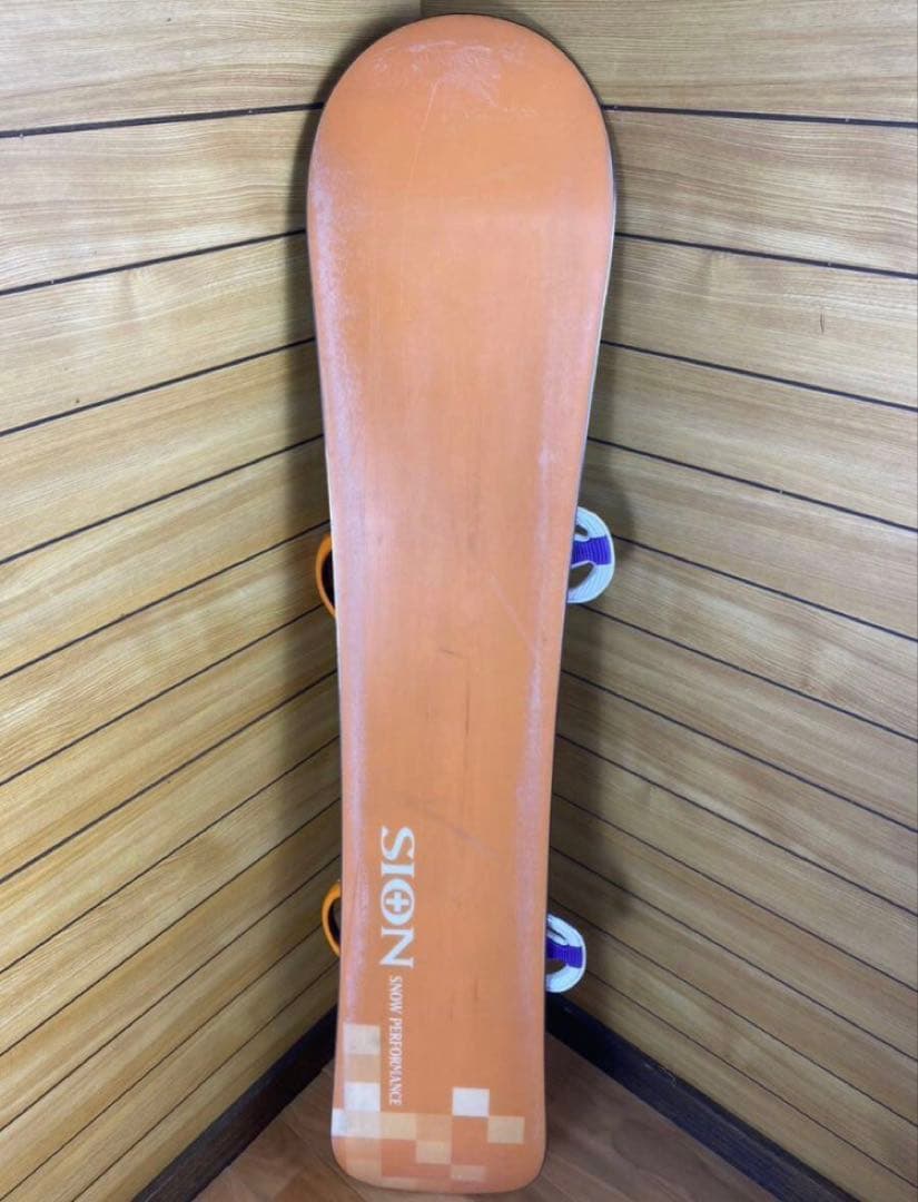 SION フラックス 142 ジュニア スノーボード 板 ビンディング