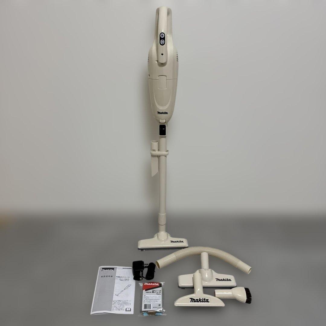 makita 10.8V充電式クリーナCL115FD 別売アタッチメント数点付き