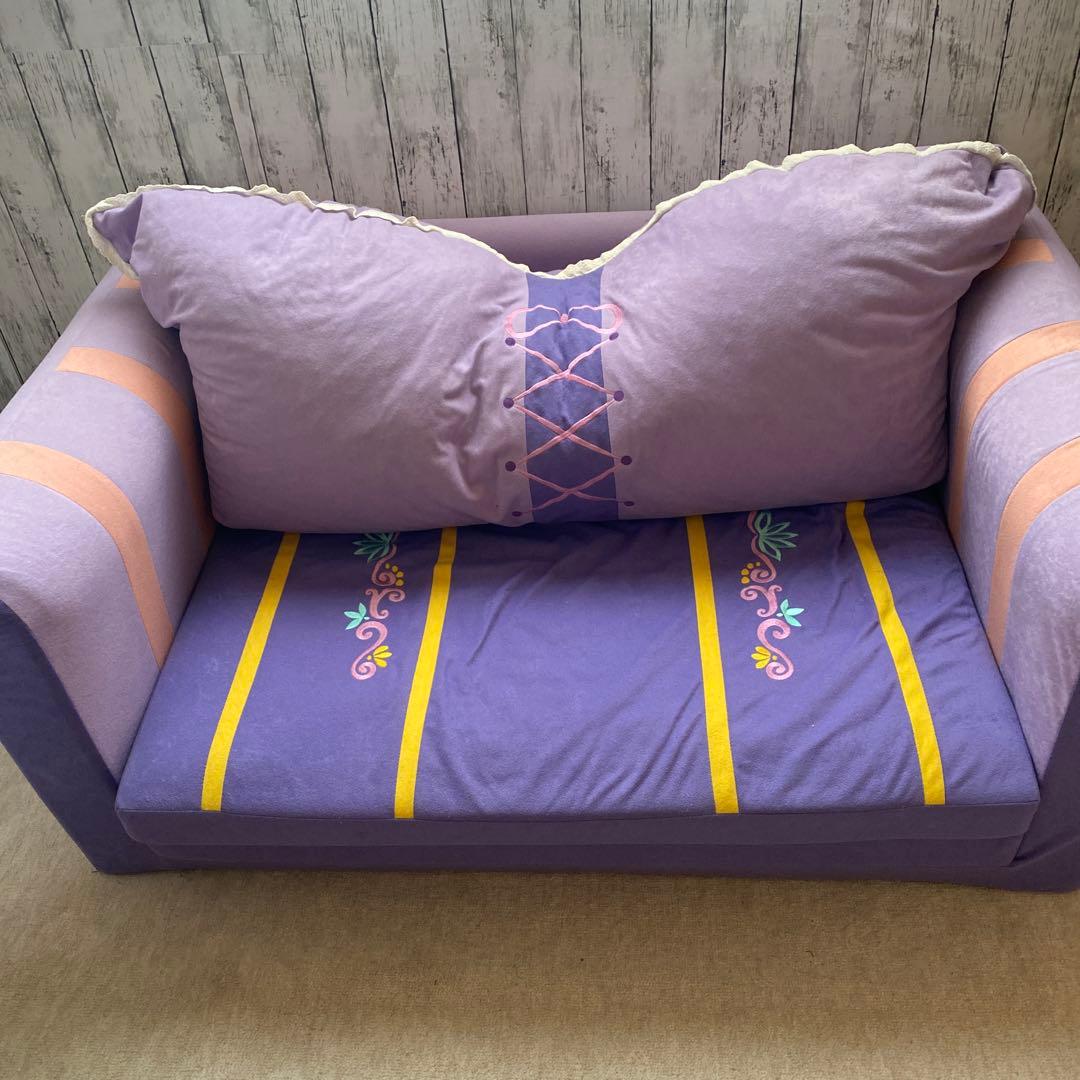 Disney ラプンツェル ソファーベッド 2way