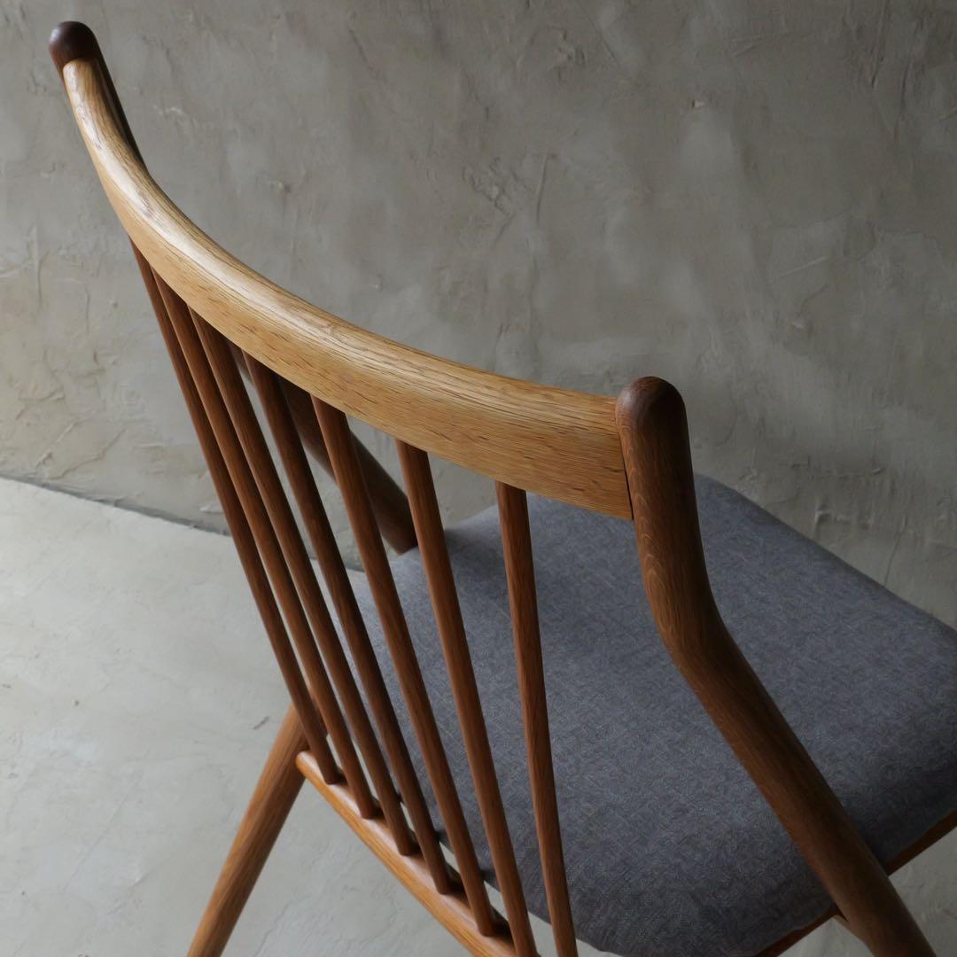 飛騨産業　カスケードチェア フルメンテナンス × 座面交換済　再生プロダクト