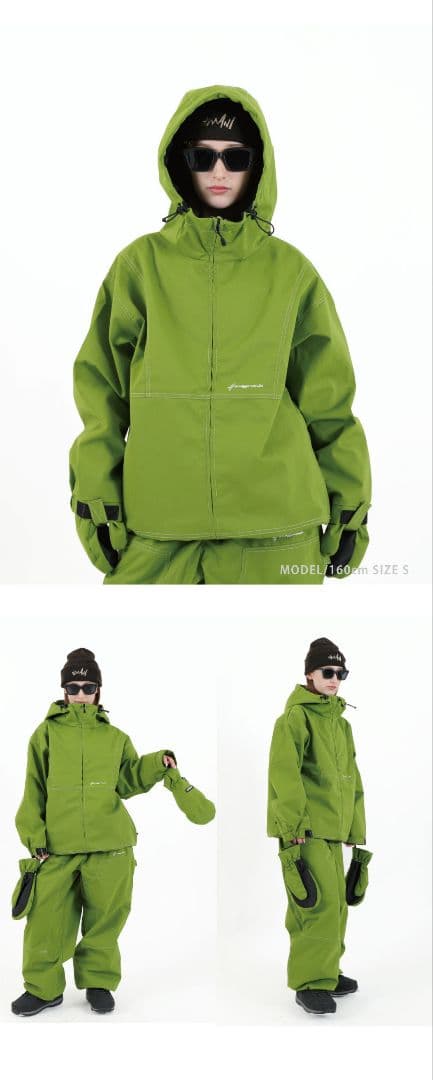 【新品、タグ付き】HIMASS MANIA スノーボードウェア上下ハイマスマニア