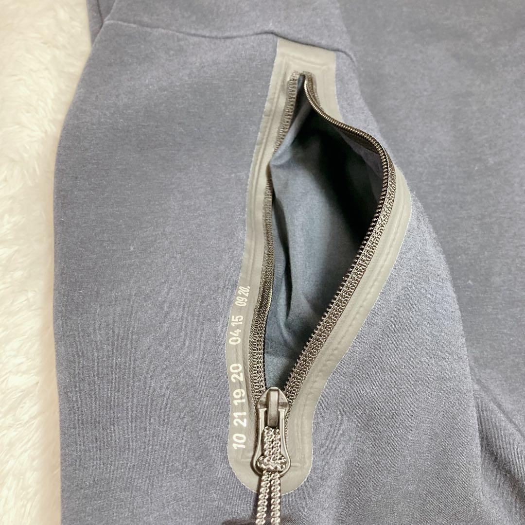 サッカーフランス代表 セットアップ ネイビー サイズ上下L ジップポケット