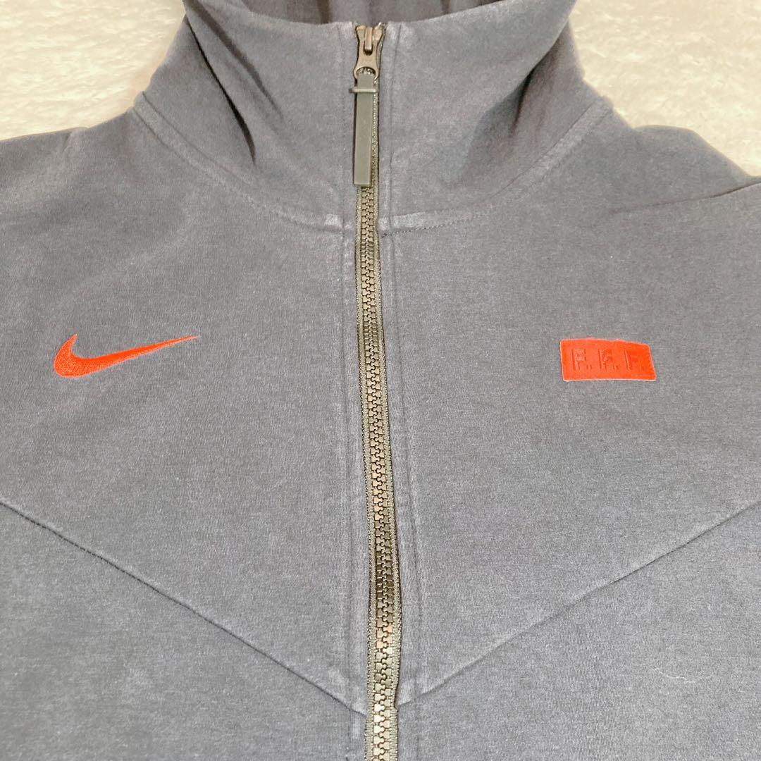 サッカーフランス代表 セットアップ ネイビー サイズ上下L ジップポケット