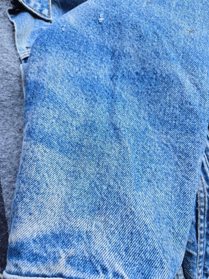 濃淡ヒゲ/サイズ46　USA製 Levi's 70506 ライナー付 524刻印