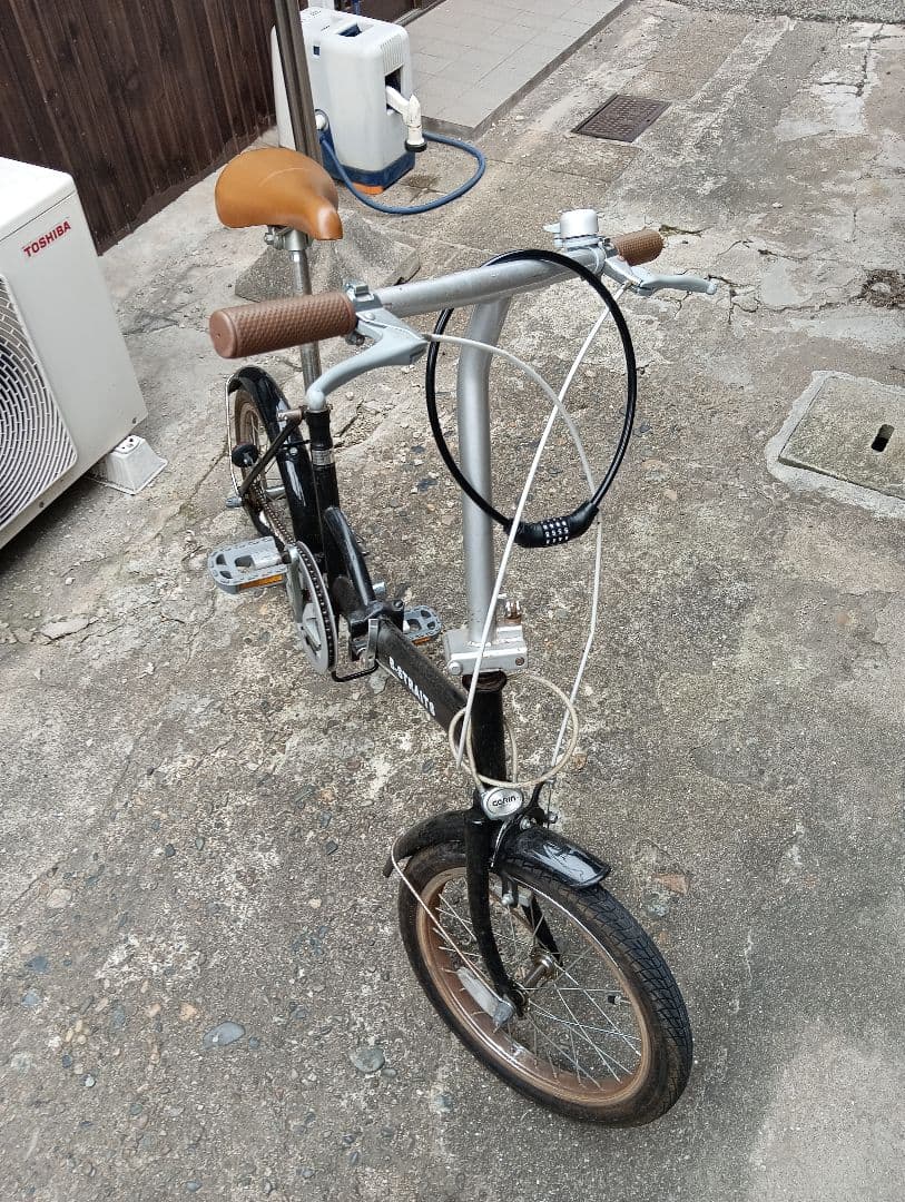 16インチ 折りたたみ自転車 黒