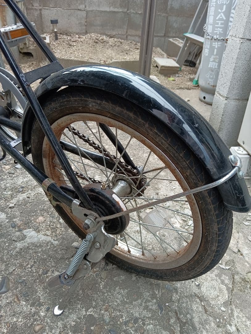 16インチ 折りたたみ自転車 黒