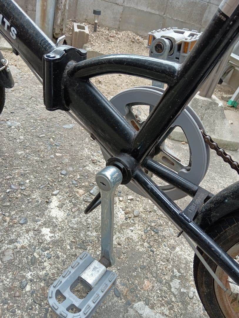 16インチ 折りたたみ自転車 黒