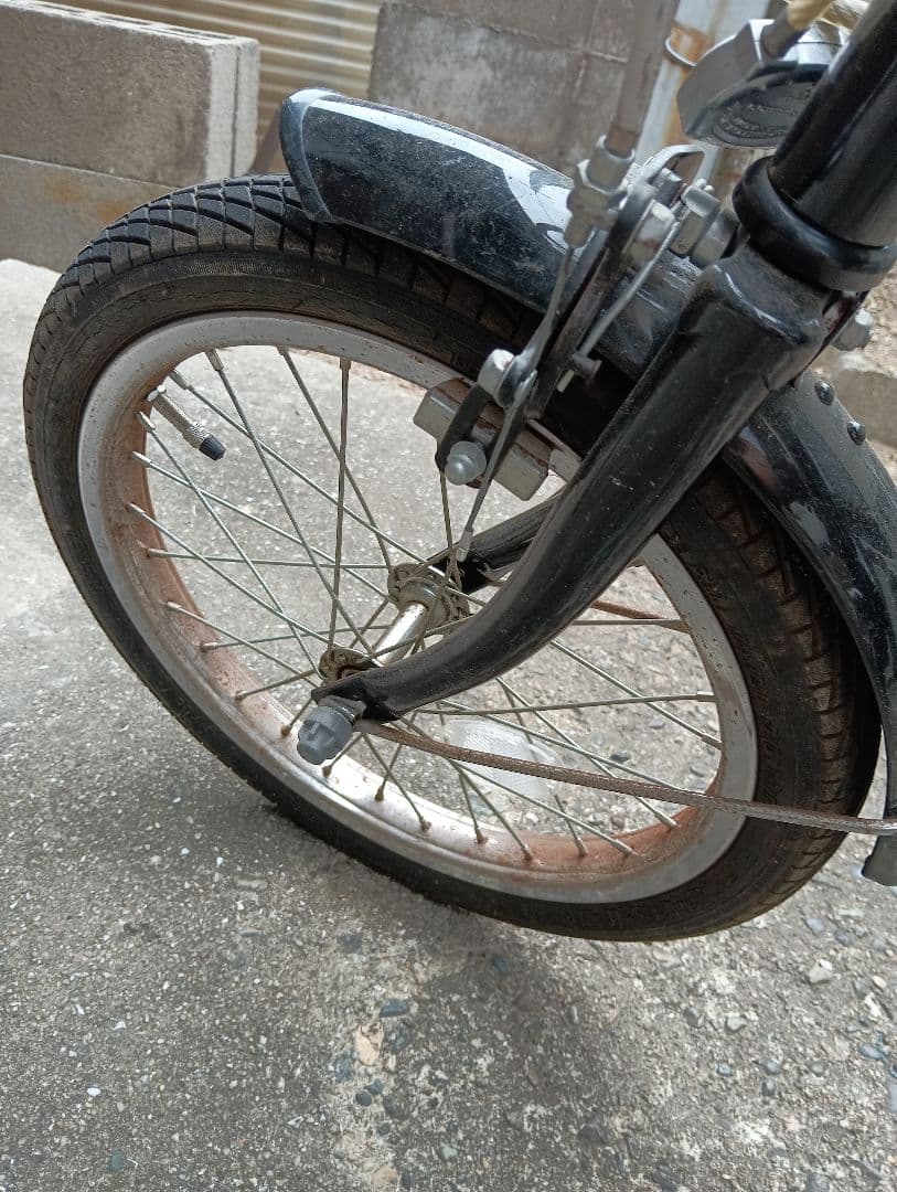 16インチ 折りたたみ自転車 黒