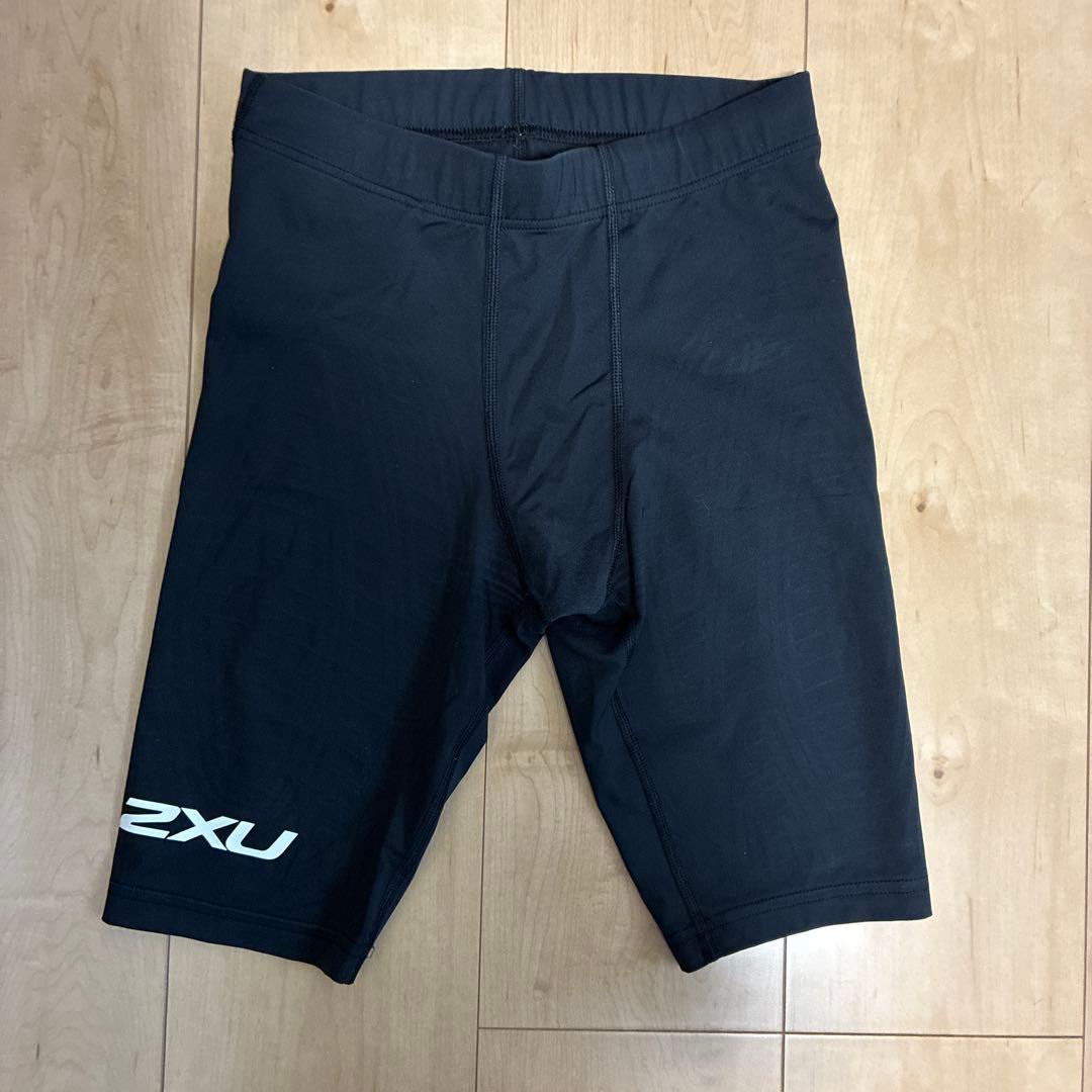 美品】2XUツータイムズユー/ランニング ハーフタイツ XS サイズ