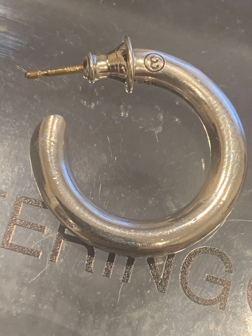 CAREERING キャリアリング　PLACEBO シルバー701 (左耳用)