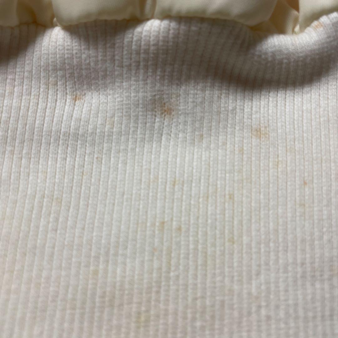 希少 00s ビューティービースト y2k 短丈 MA-1 ホワイト イエロー