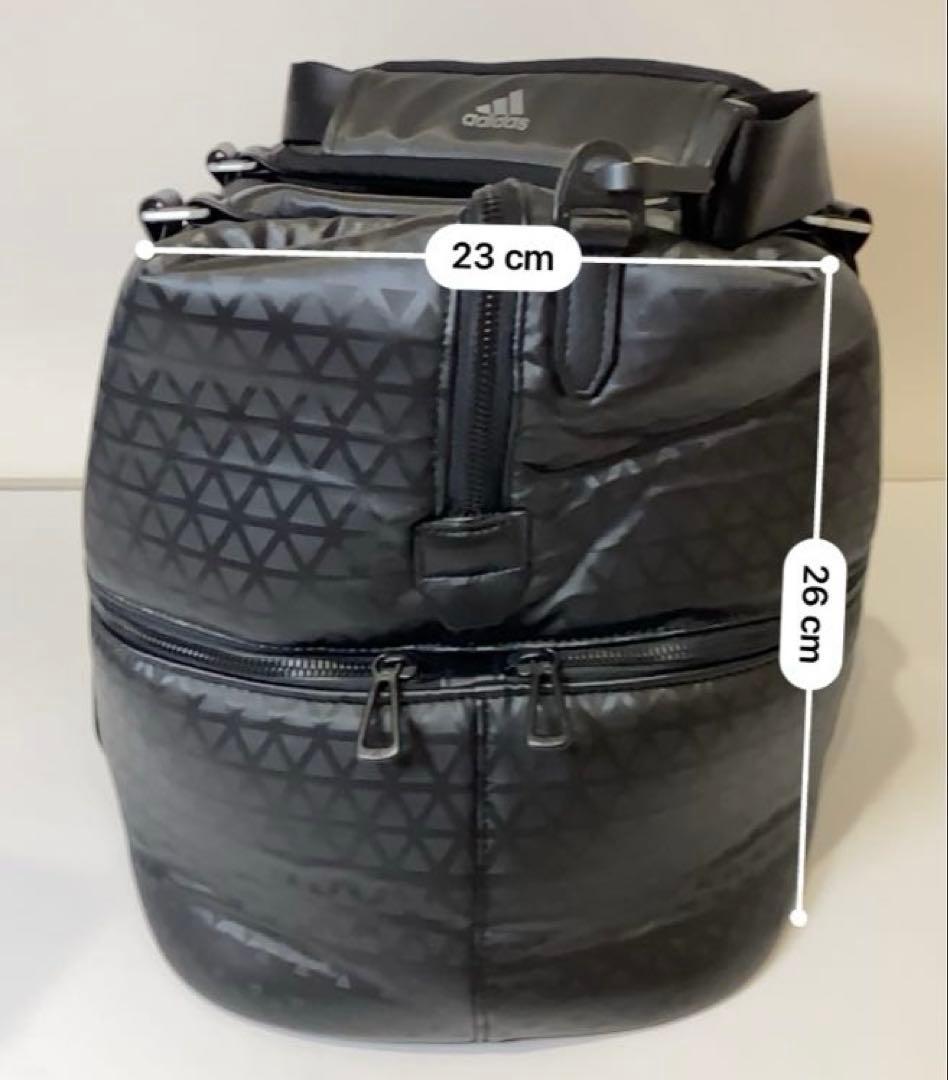 極美品　adidas アディダス ツアープロ　ボストンバッグ 大容量 ブラック
