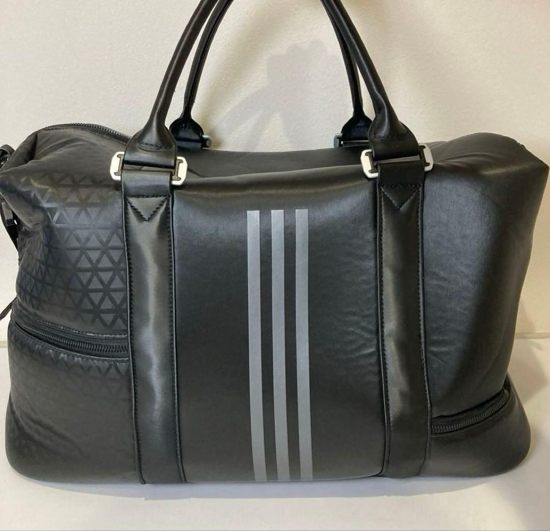 極美品　adidas アディダス ツアープロ　ボストンバッグ 大容量 ブラック