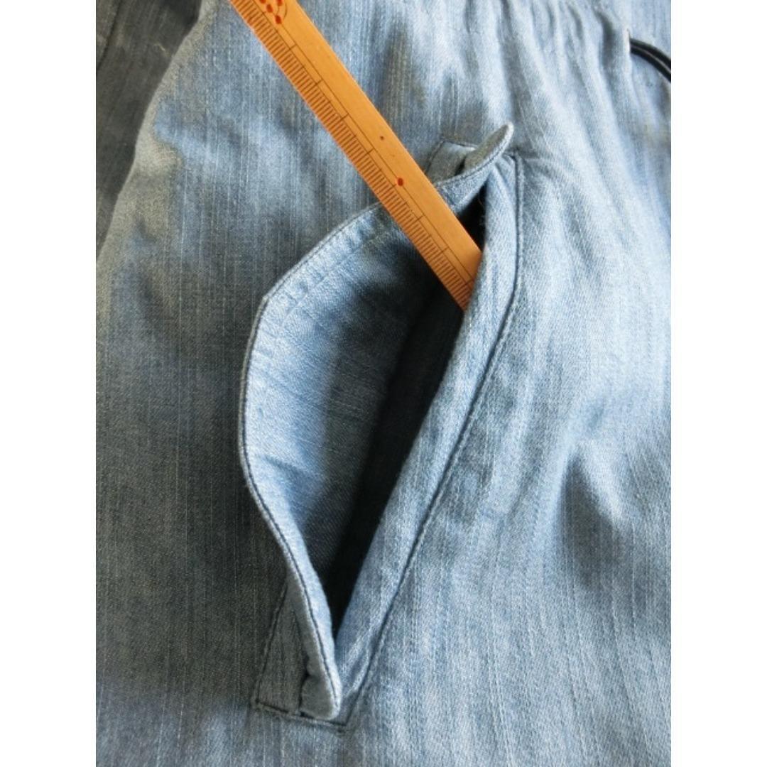 美品！PRIORITY プライオリティー ダウンデニムフードコート 38