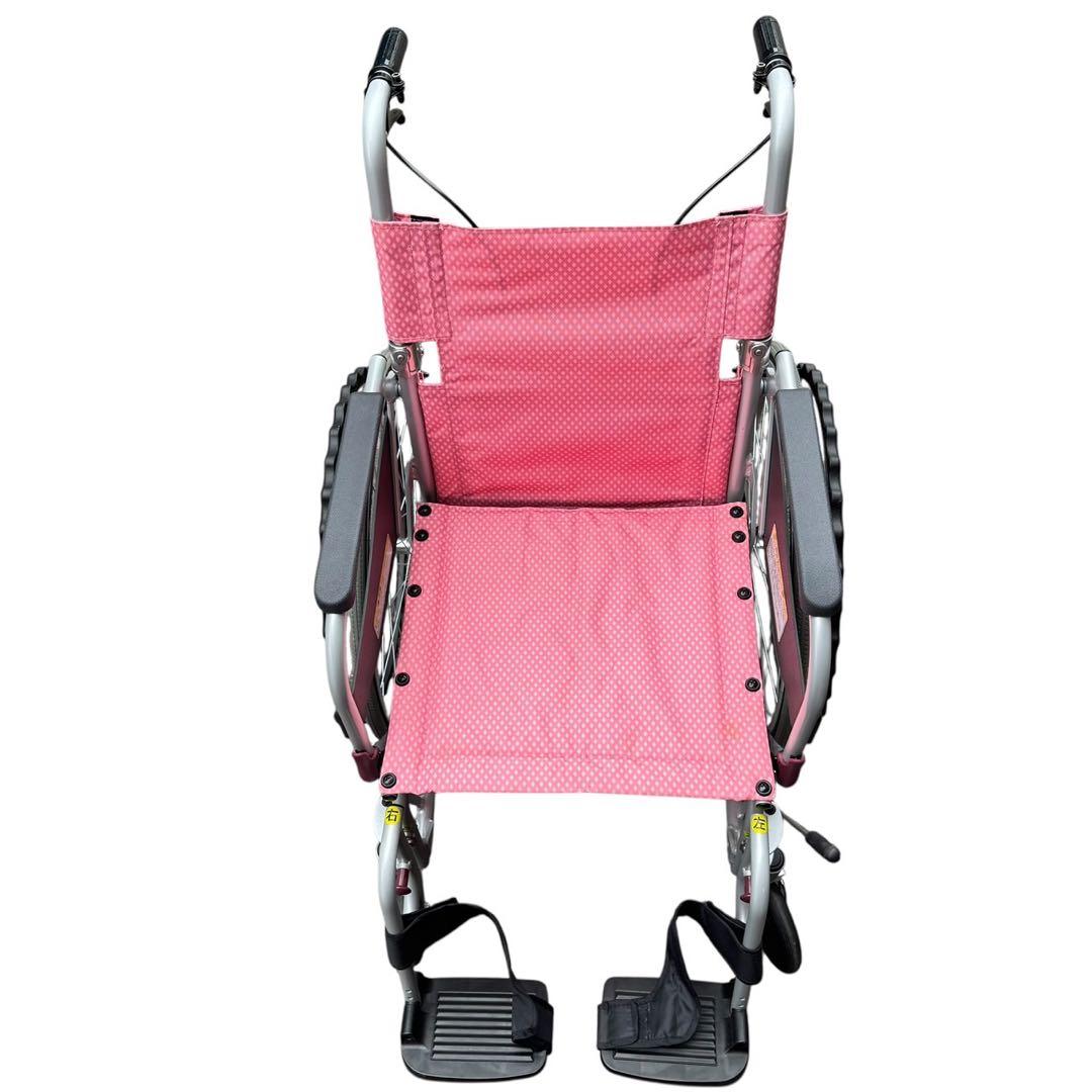 美品　カワムラサイクル　自走用　超軽量　多機能　車椅子ふわりすプラス　KFP22