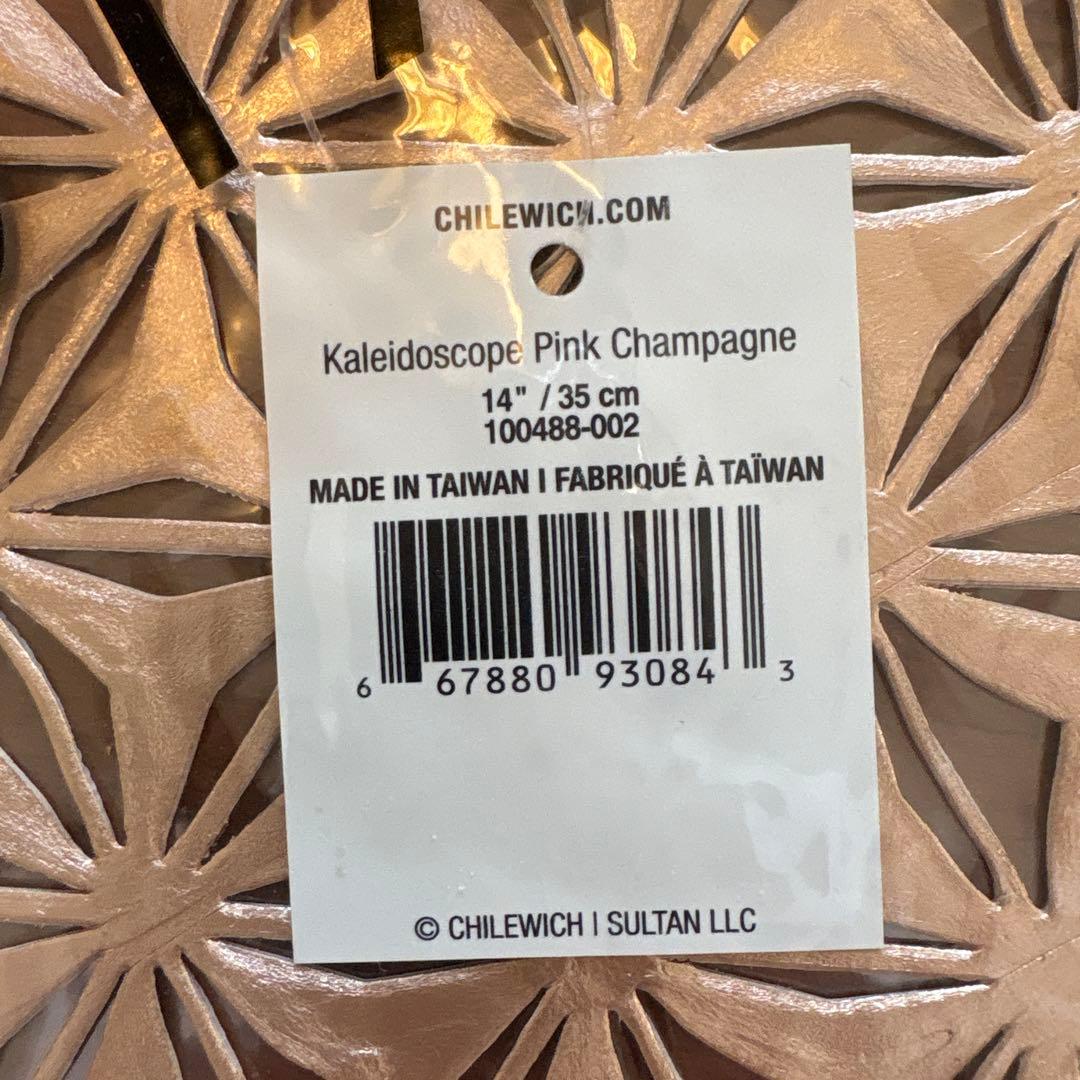 【６枚セット】Chilewich Kaleidoscope Pink