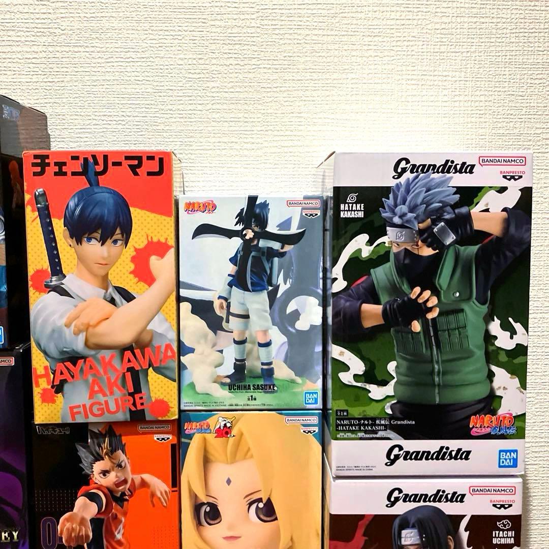 ナルト ワンピース ブリーチ ほか プライズフィギュア まとめ売り 21点